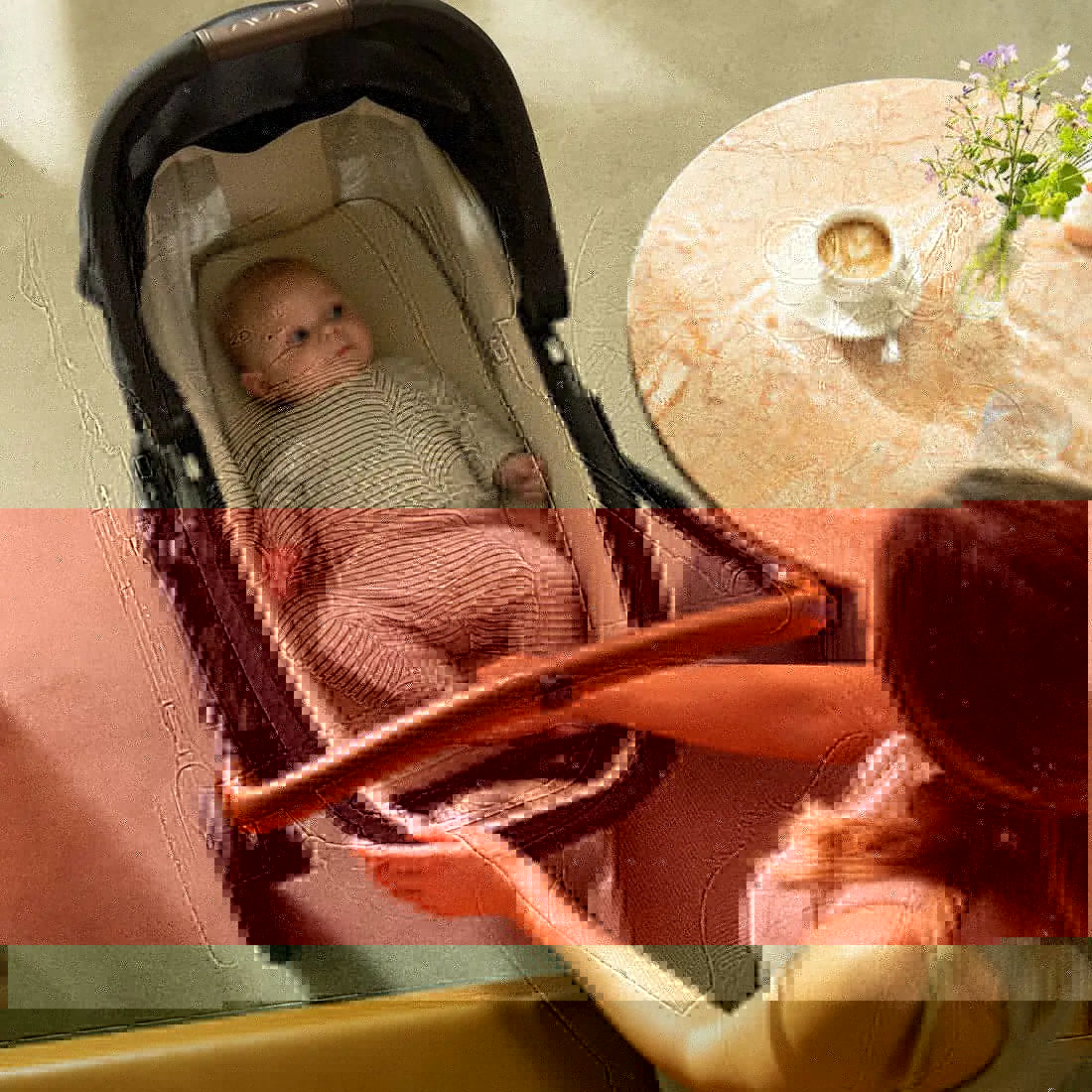 BACKORDERED - LYTL bassinet + stand